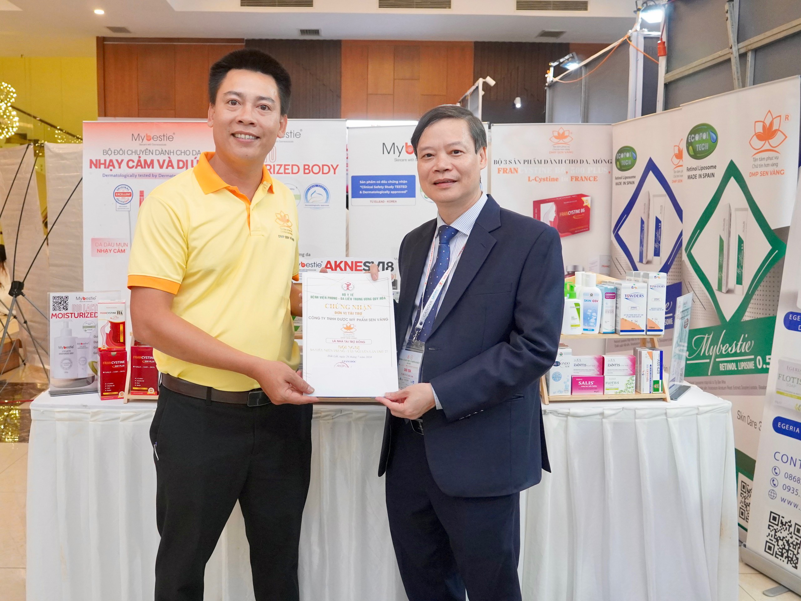 Chứng nhận tham dự hội nghị 